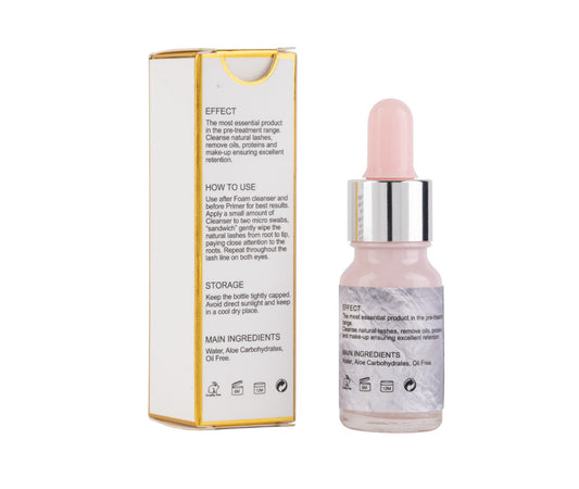 Lash pre treatment cleanse