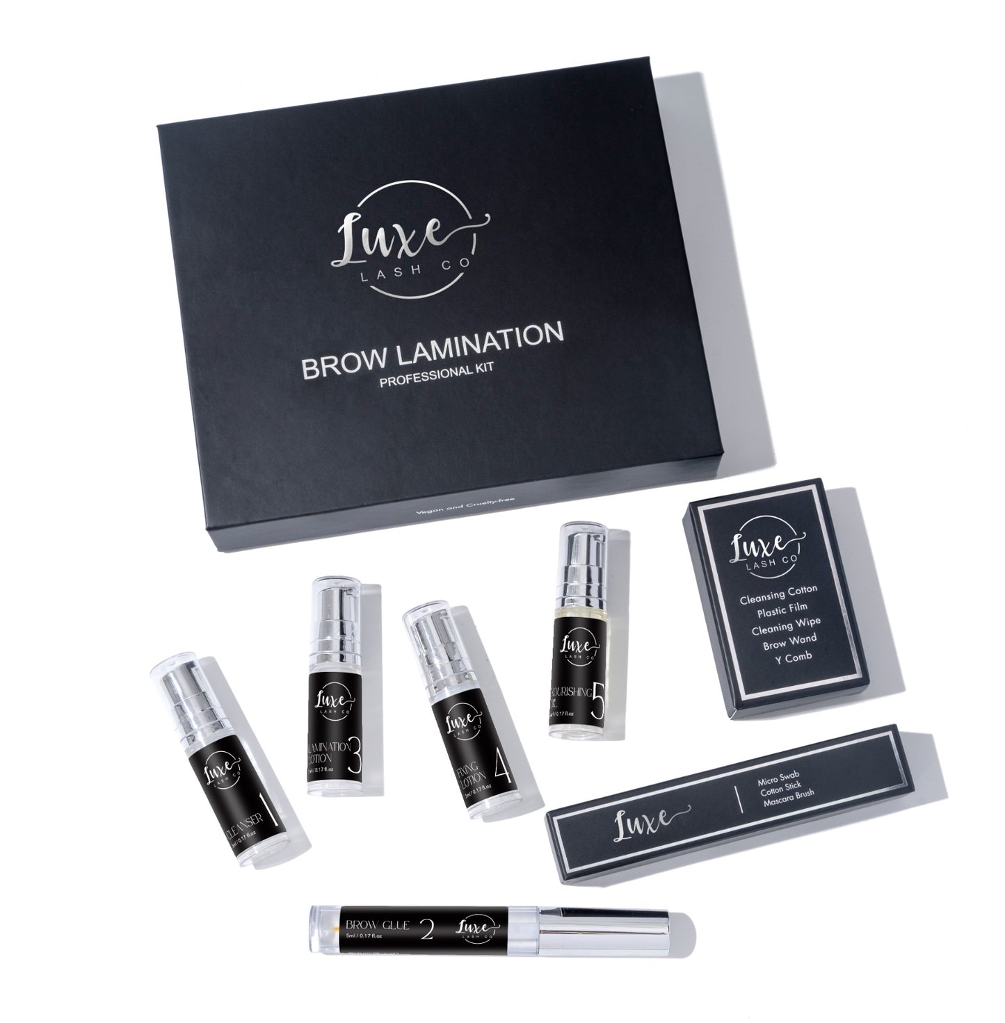 Luxury brow lamination kit