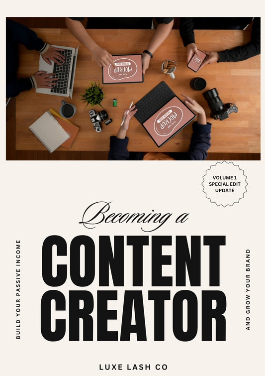 Content creator E- book